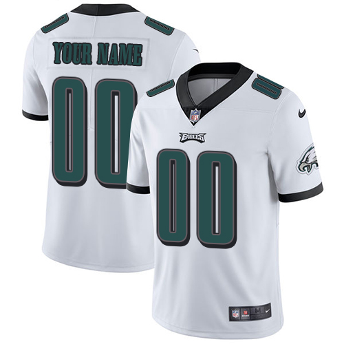 Youth White Philadelphia Eagles ACTIVE PLAYER Custom Vapor Untouchable Limited Stitched NFL Jersey